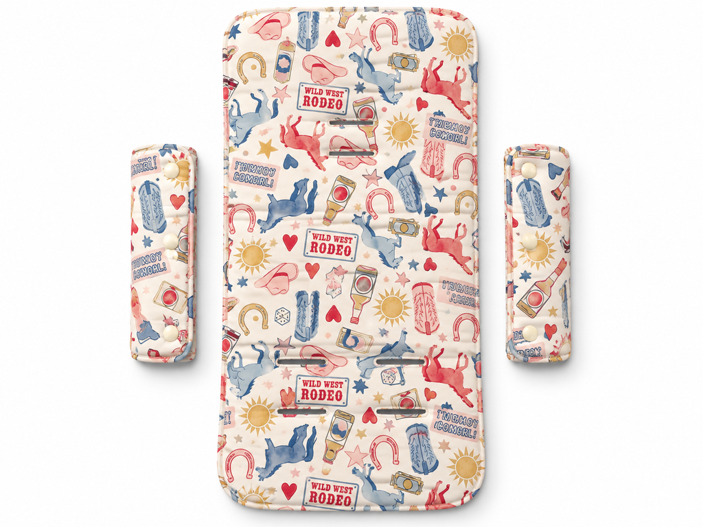 Pink Pony Club Reversible Pram Liner