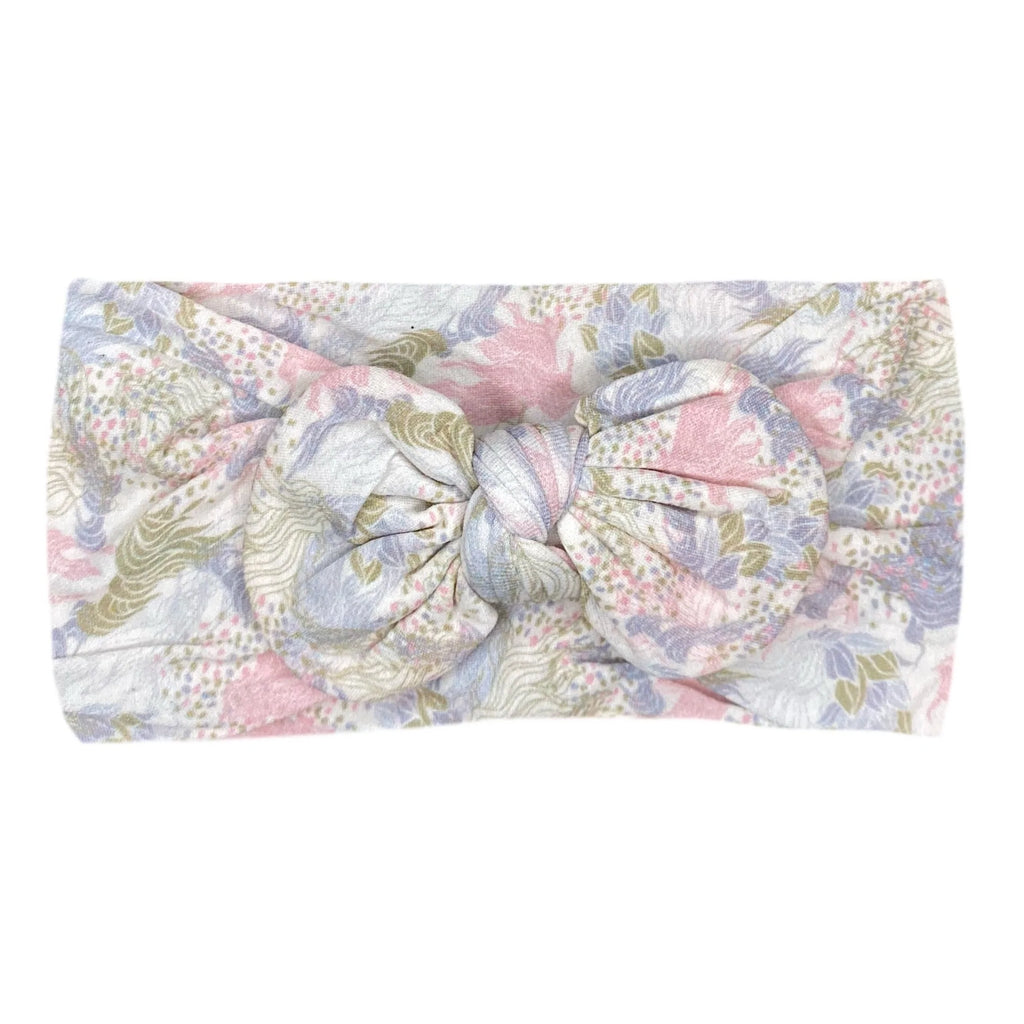 Coral Stretch Top Knot Coral & Emily Stretch Top Knot