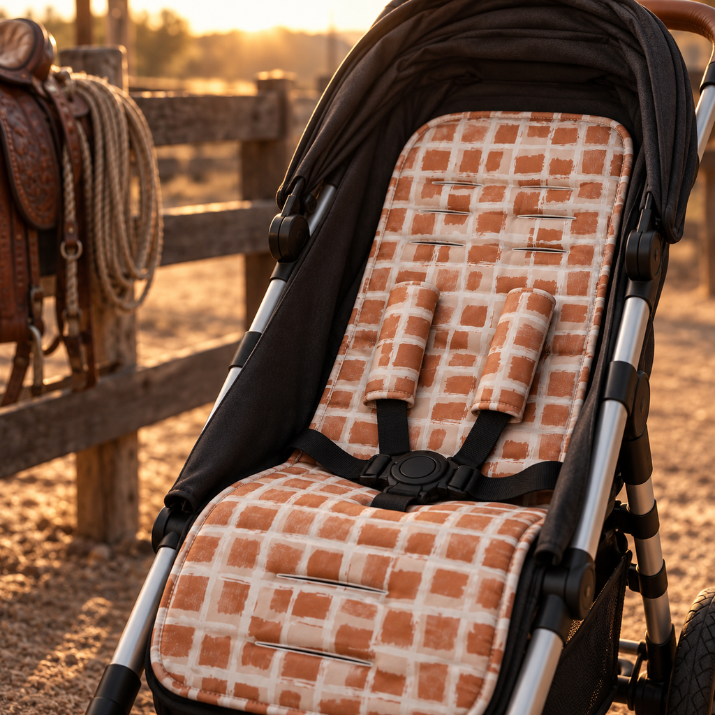 Wild West Reversible Pram Liner