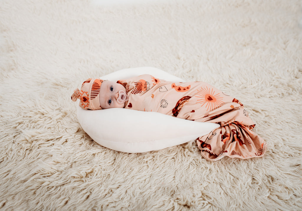 Love Bug Jersey Gift Set Swaddle with accessories Love Bug Jersey Set