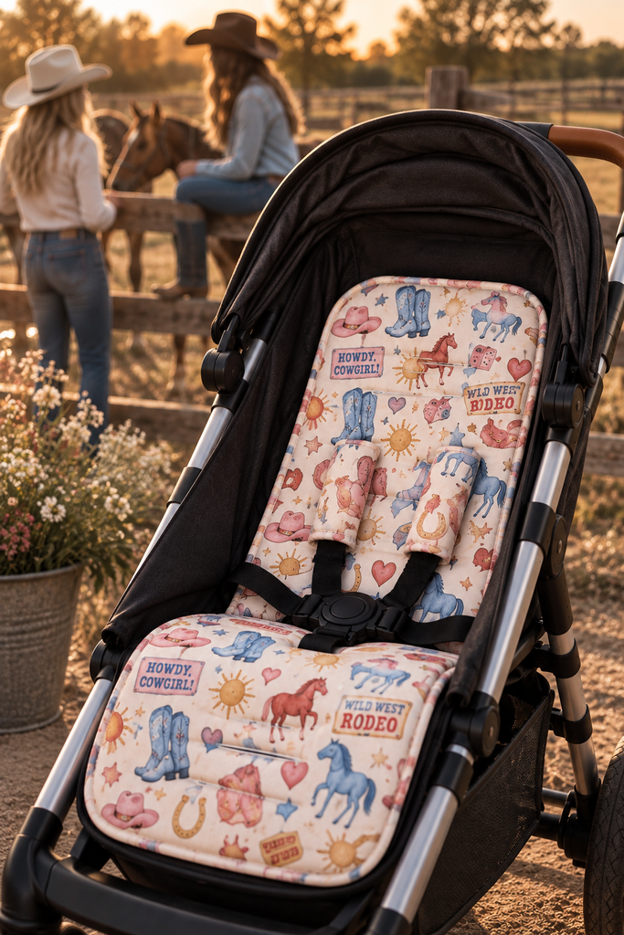 Pink Pony Club Reversible Pram Liner