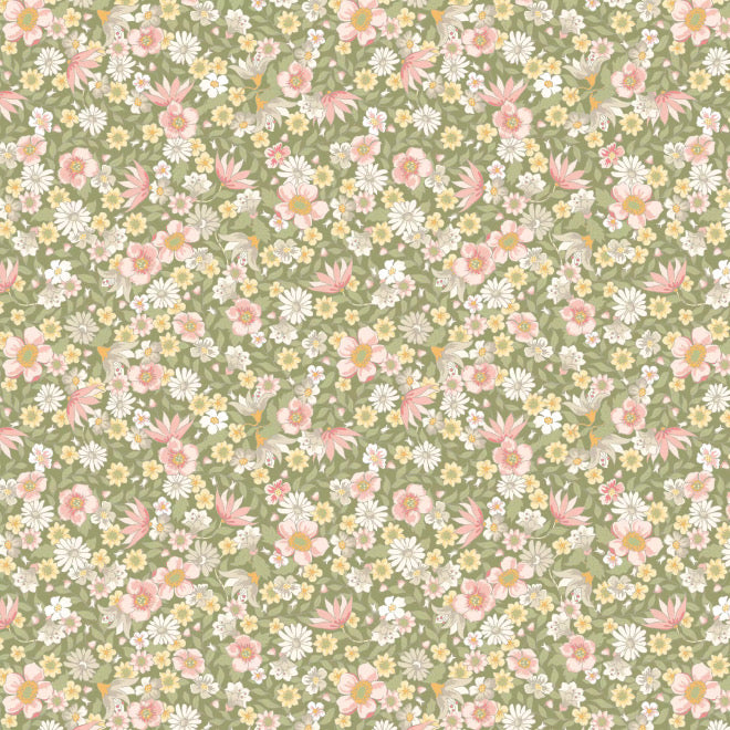 Universal Pram Liner - Petite Floral