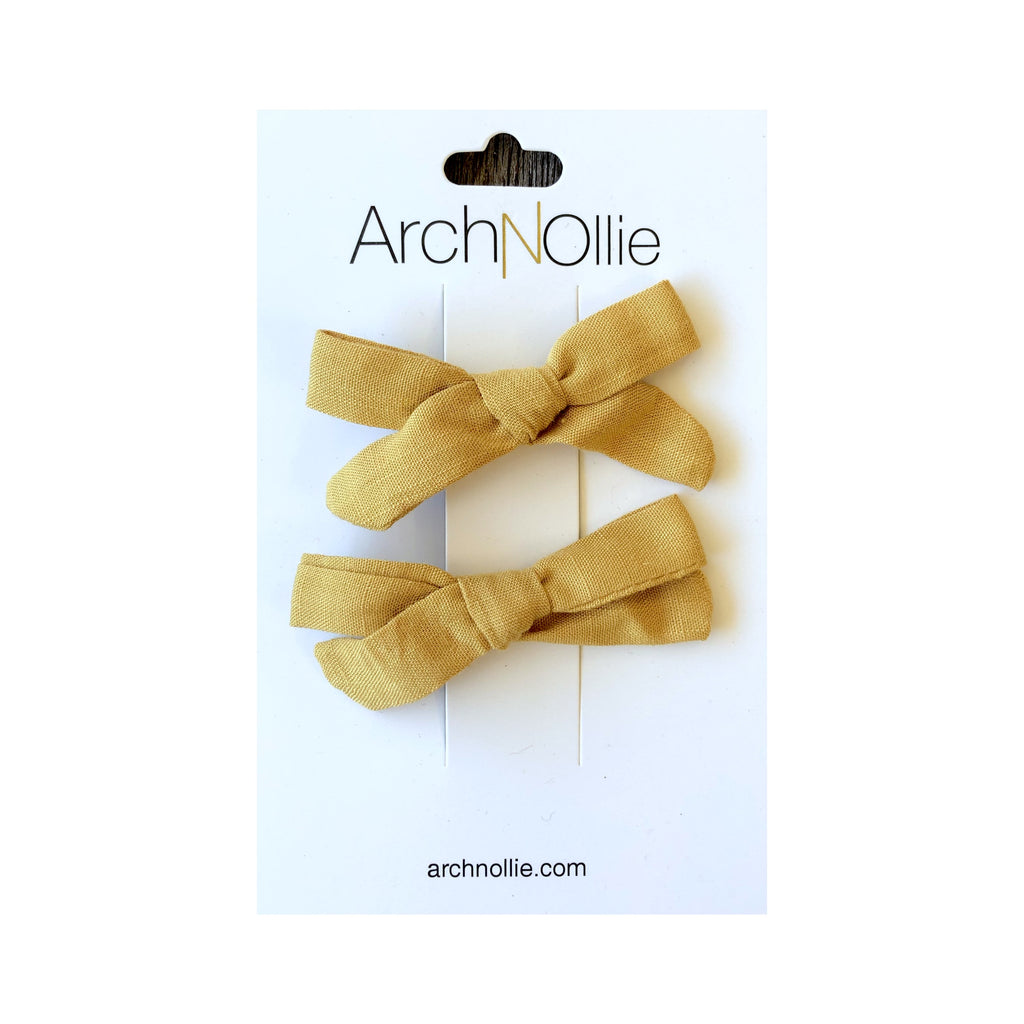 Gaia Piggy Clips Mustard