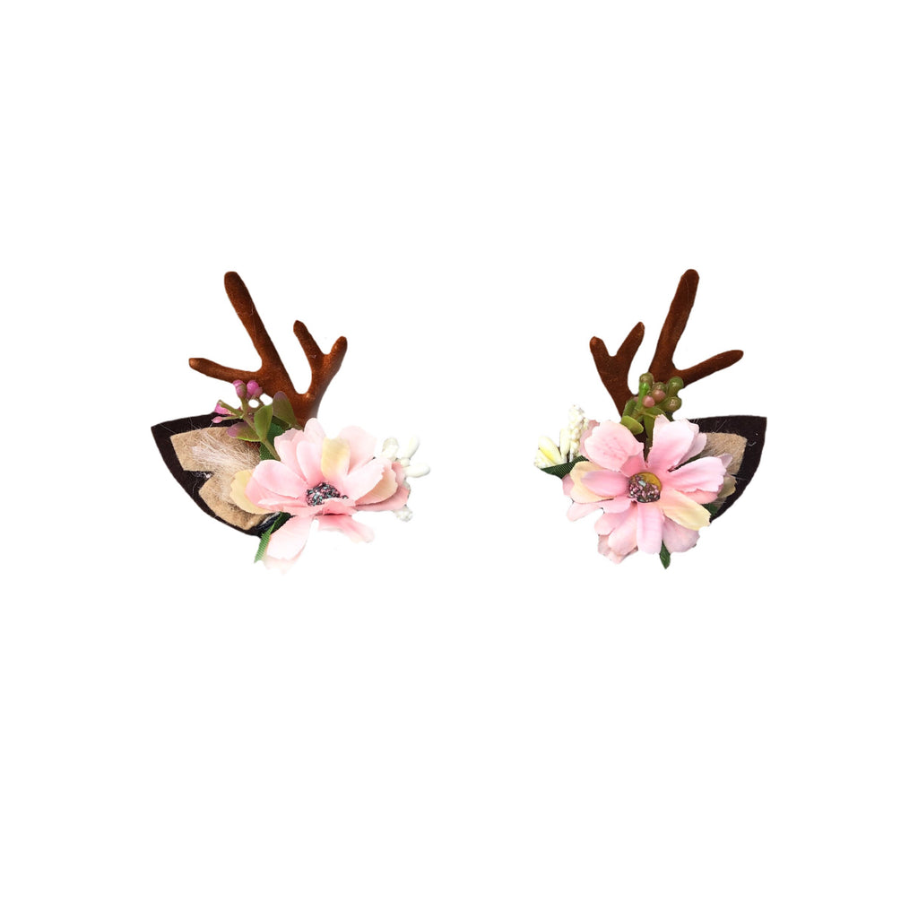Sherbet Reindeer Blossom Clip