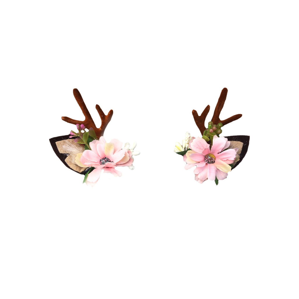 Sherbet Reindeer Blossom Clip