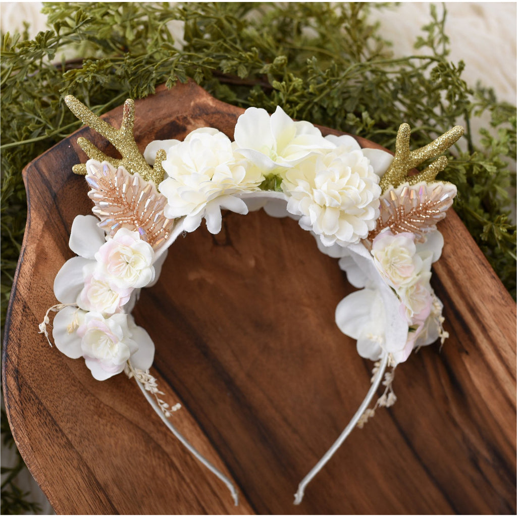 Twinkle Reindeer Blossom - Headband Twinkle Reindeer Blossom - Headband