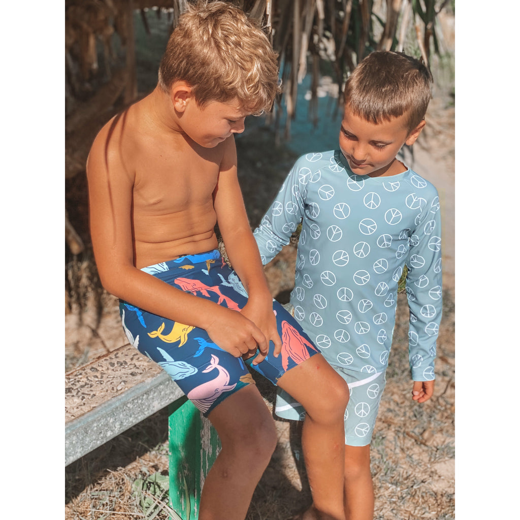 Summer Vibes Reversible Boys Rashie