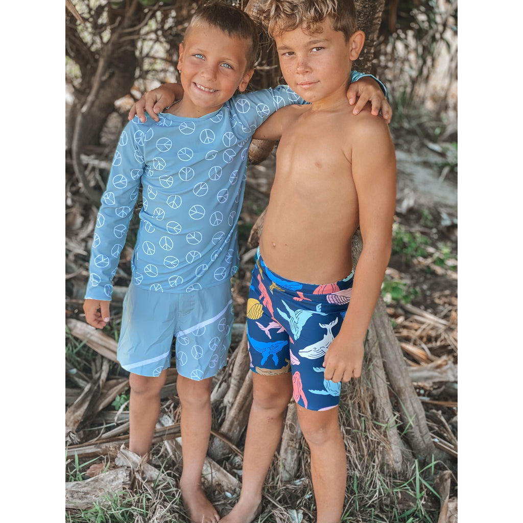 Summer Vibes Reversible Boys Rashie