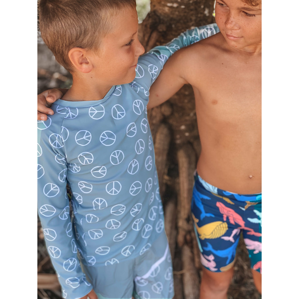 Summer Vibes Reversible Boys Rashie