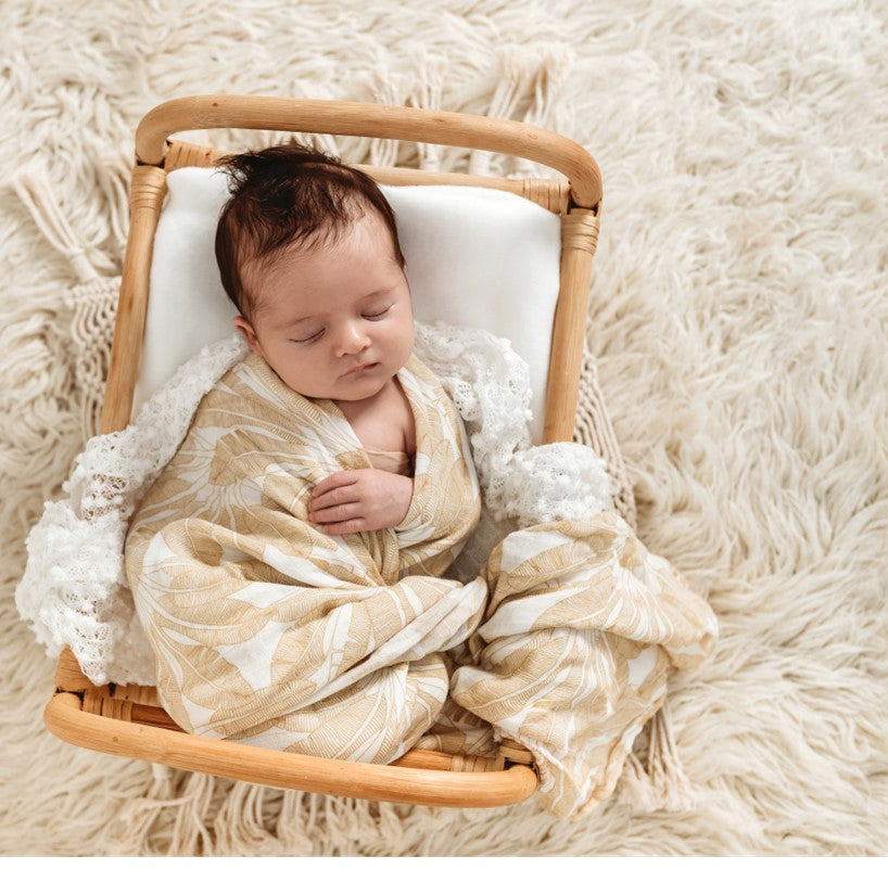 Jose Palms Organic Cotton Swaddle Jose Palms