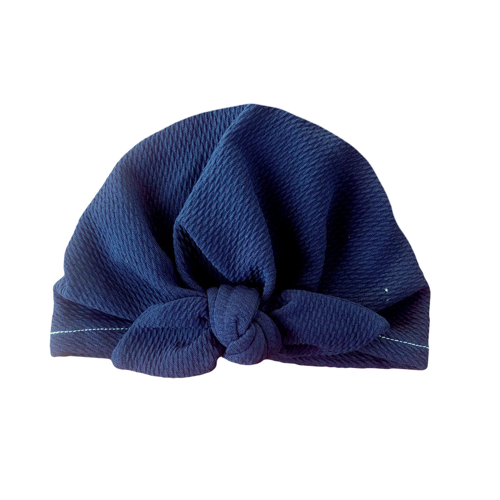 Rippled Bow Turban - Multiple colours