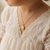 18K Gold Plated Necklace - Tear Drop