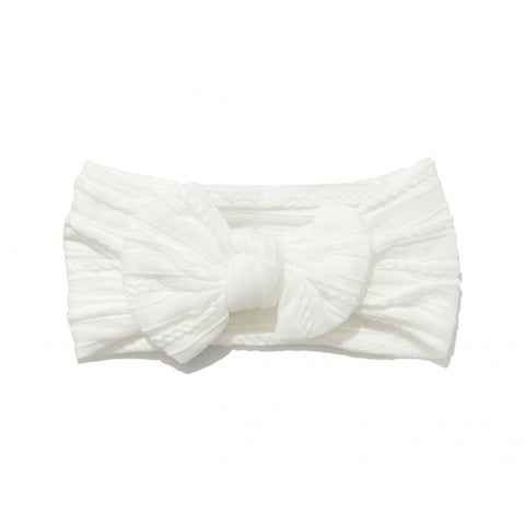 Cable Knot - White