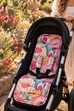 Australian Florals Reversible Pram Liner