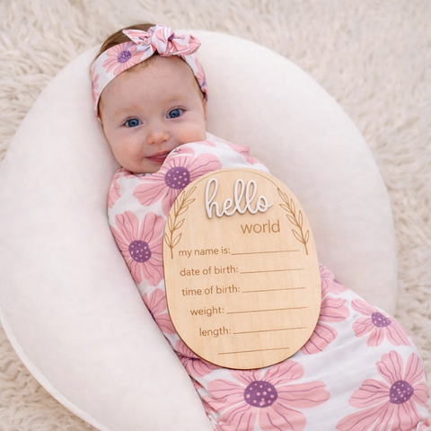 Pink Flowers Jersey Set