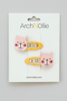 Bear Face Snap Hair Clips – Set of 2