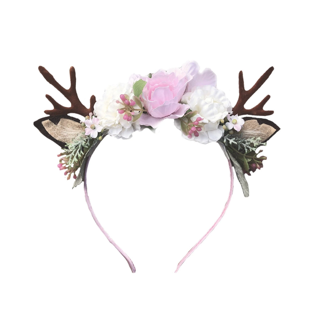Sherbet Reindeer Blossom - Headband