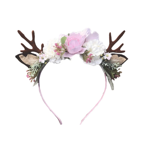 Sherbet Reindeer Blossom - Headband
