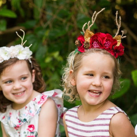 Woodlands - Reindeer Blossom Headband NEW