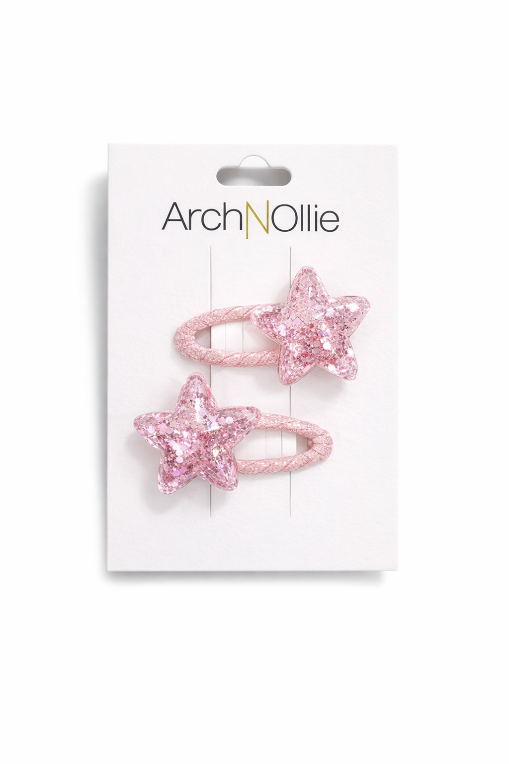 Star Sequin Snaps - Pink