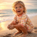Golden Hour Infant Wetsuit - Pre Order 1st June