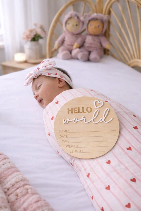 Heart & Stripes Jersey Set