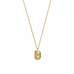 18K Gold Plated Necklace - Princess Drop