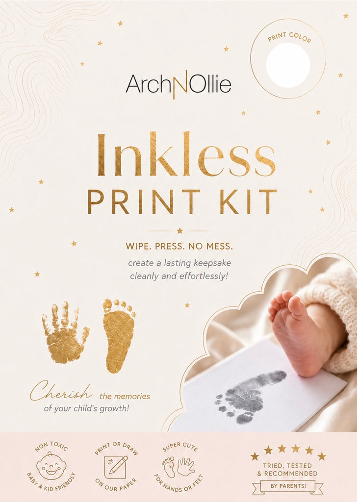 Inkless Print Kit PINK - Footprint & Handprint Print Kit