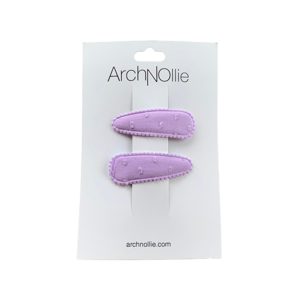 Broderie Anglaise Twin Pack - Lavender