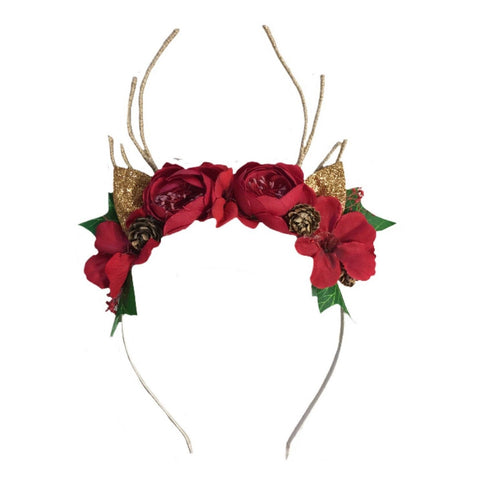 Woodlands - Reindeer Blossom Headband