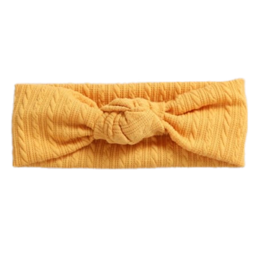 Mara Twist Knot - Sunny Yellow